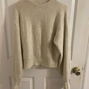 Old Navy Sparkling Cream Sweater